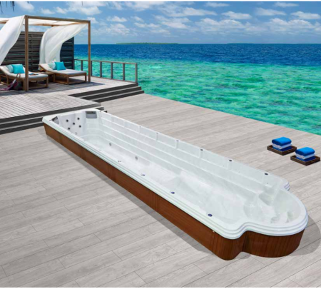 Плавательный СПА бассейн с противотоком Bigeer Ветро